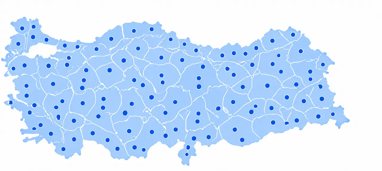 COY Sigorta Türkiye hizmet haritası